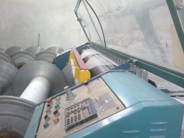 Benninger Sectional Warping Machine, 2600mm, 1996, 740 Creel Positions