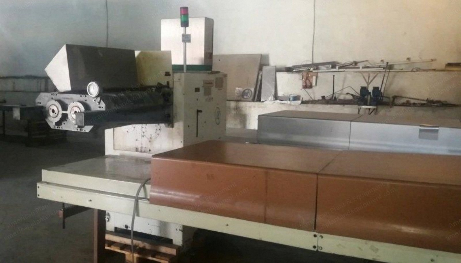 Hutt Bepex, DP 200-800, Universal Formpress Extrusion Line, 200mm to 800mm Working Width, Stainless Steel