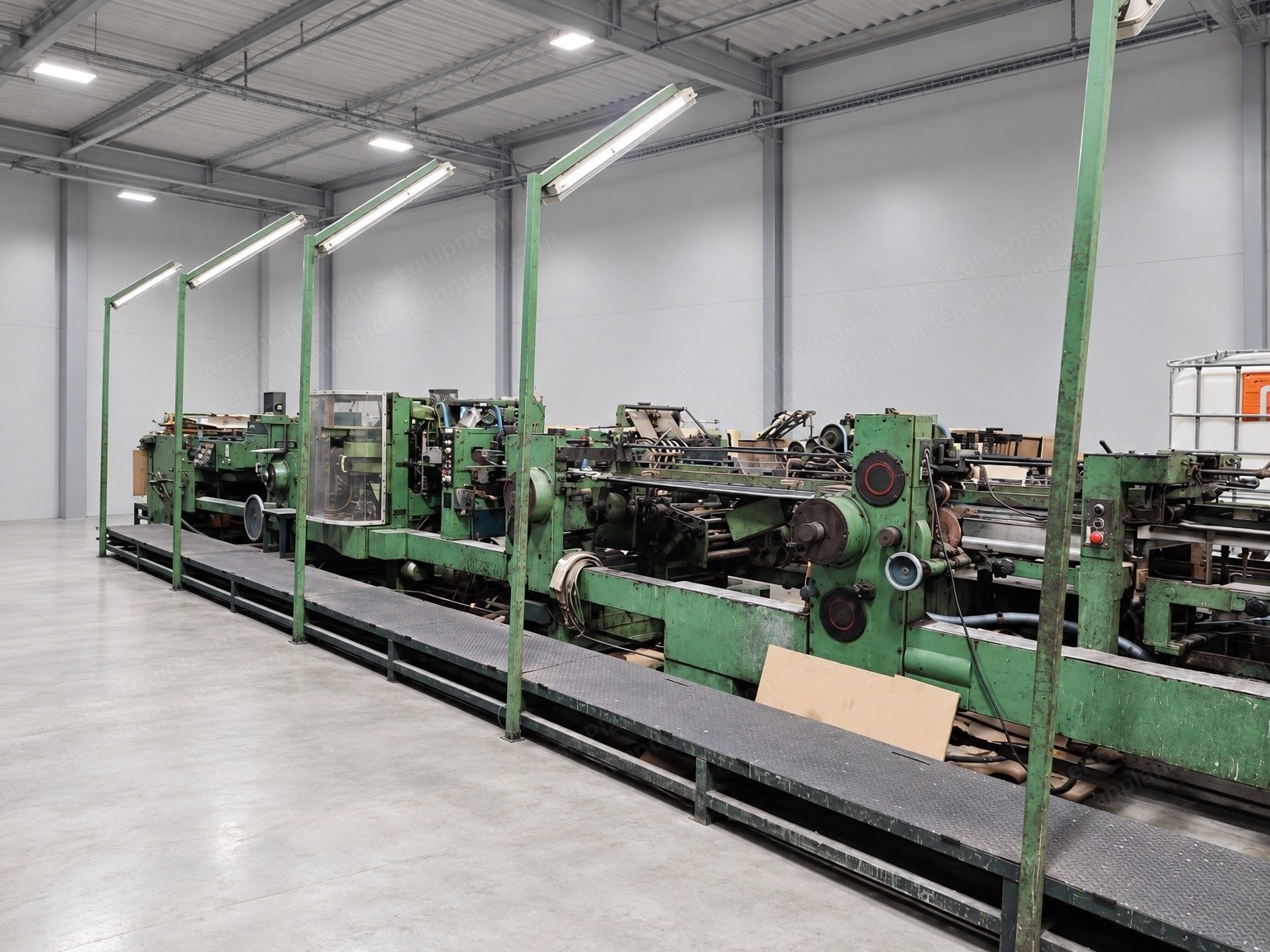 Newlong and Windmoller & Holscher, Used Paper Sack Tubers, Bottomers and Printer, 5 Machines, 1973 to 1992, Lot