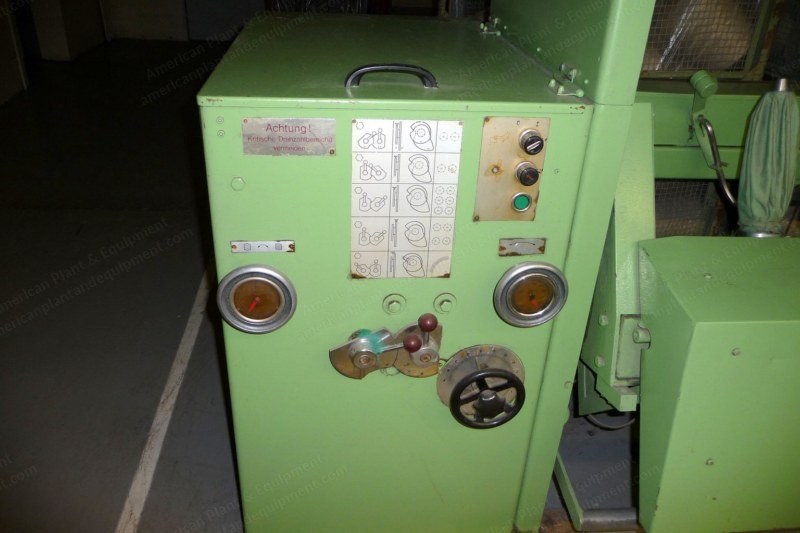 Croon & Lucke, K1600G, 1980, Balling Machine, 8 Spindles, Jumbo Balls up to 500g
