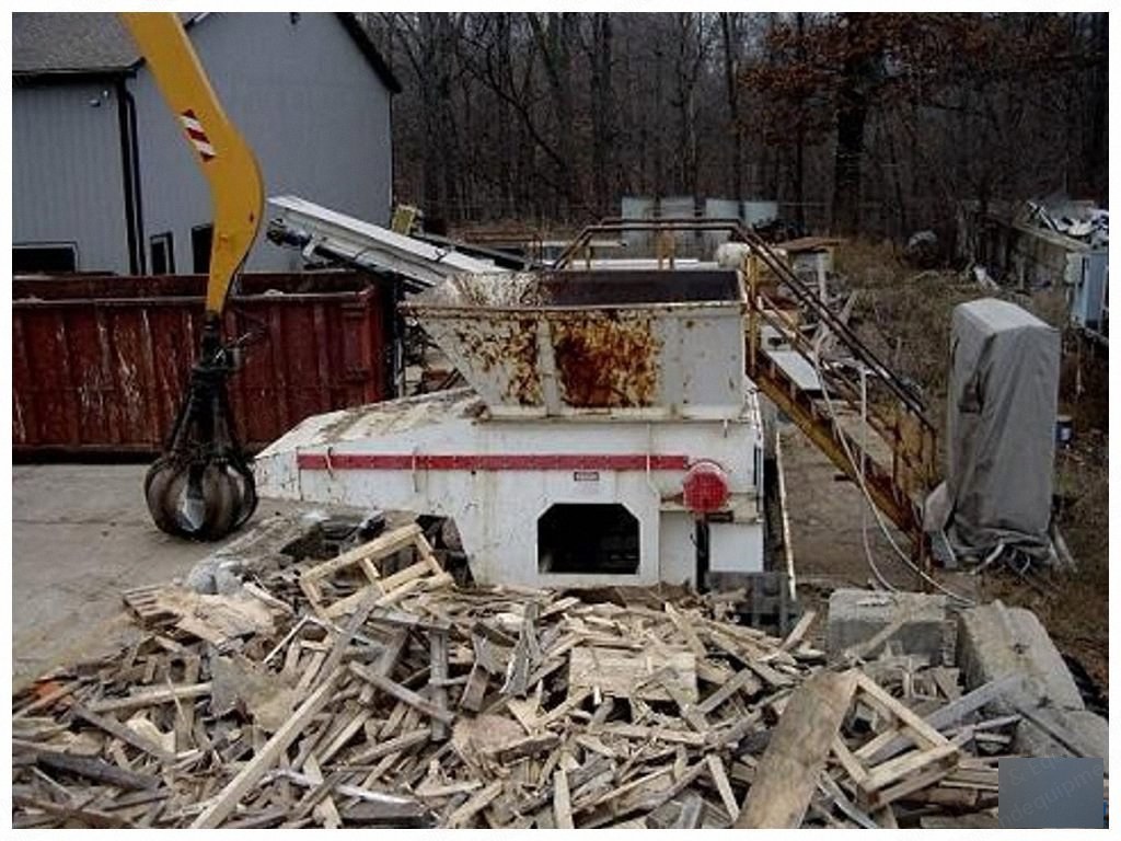 Vecoplan, 62-150, 2008, Single-Shaft, 150 HP Shredder