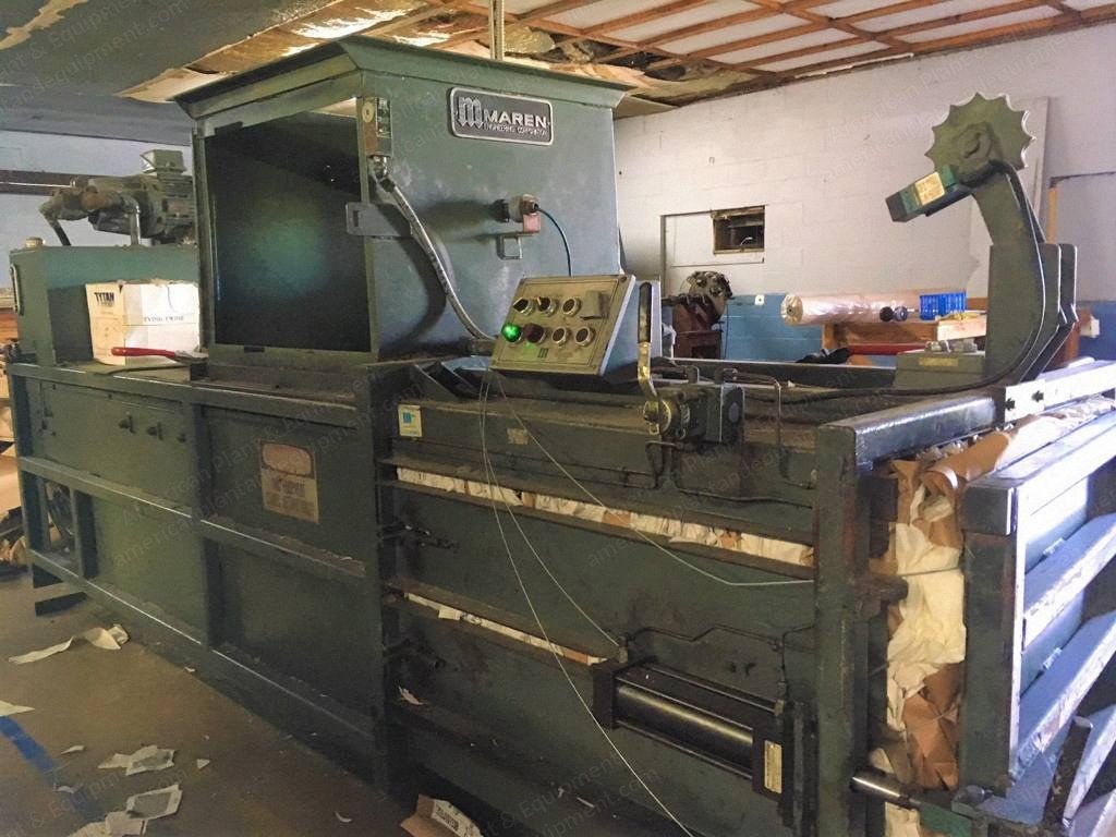 Maren, 423, Horizontal Baler, 60 inch, 10 HP, Automatic Cycle