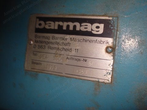 Azomatic, Barmag, 1987, Monofilament Mixer and Extruder, 90mm Diameter, 75 kW