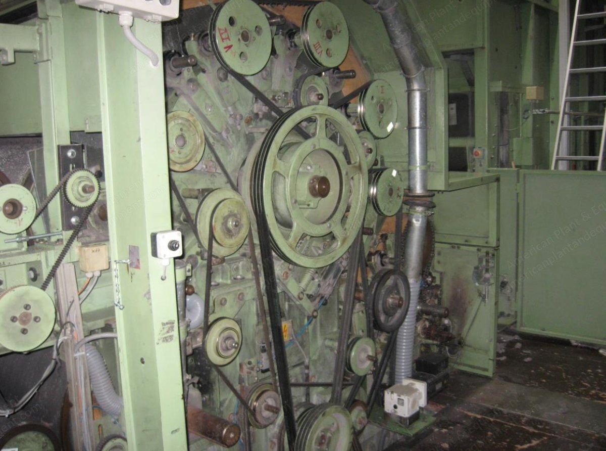 Thibeau, CA 10 24PPLL, 1999, Nonwoven Card, Working Width 2500mm, Servo-X Feeding Control