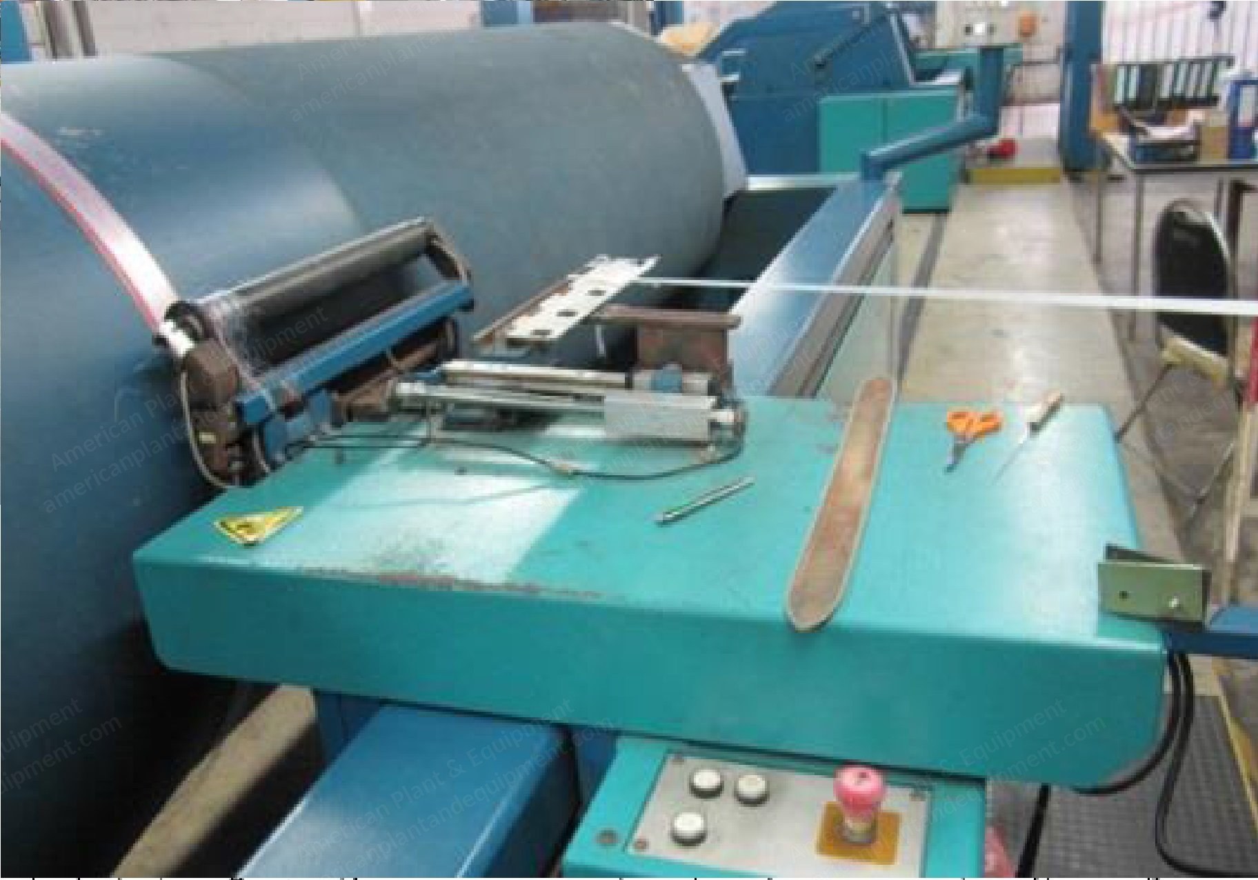 Karl Mayer, Bentronic, 2004, Sectional Warper, 2600mm Beam Width