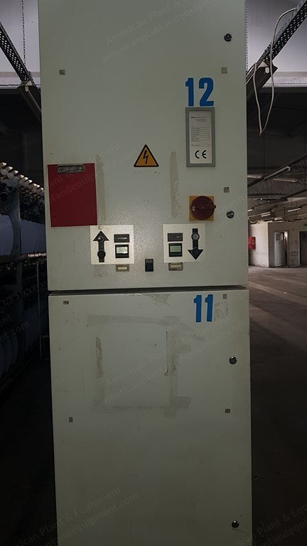 Saurer Allma and Lezzini Filament Twisting and Cops Winding Line, 320 Positions, 130mm Pot Diameter