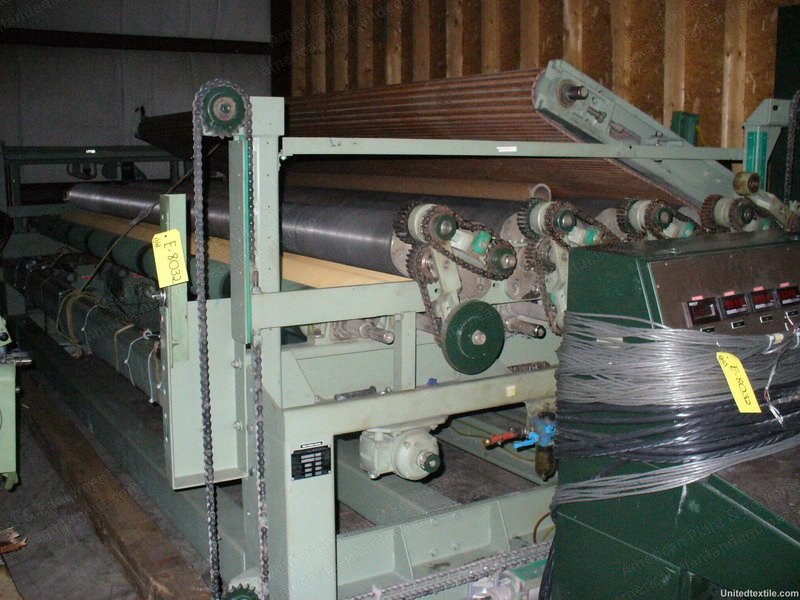 Hergeth-Hollingsworth, Type 6.455/10, 1987, Compression Back Feed Machine, 160" Capacity, 165" Face Width