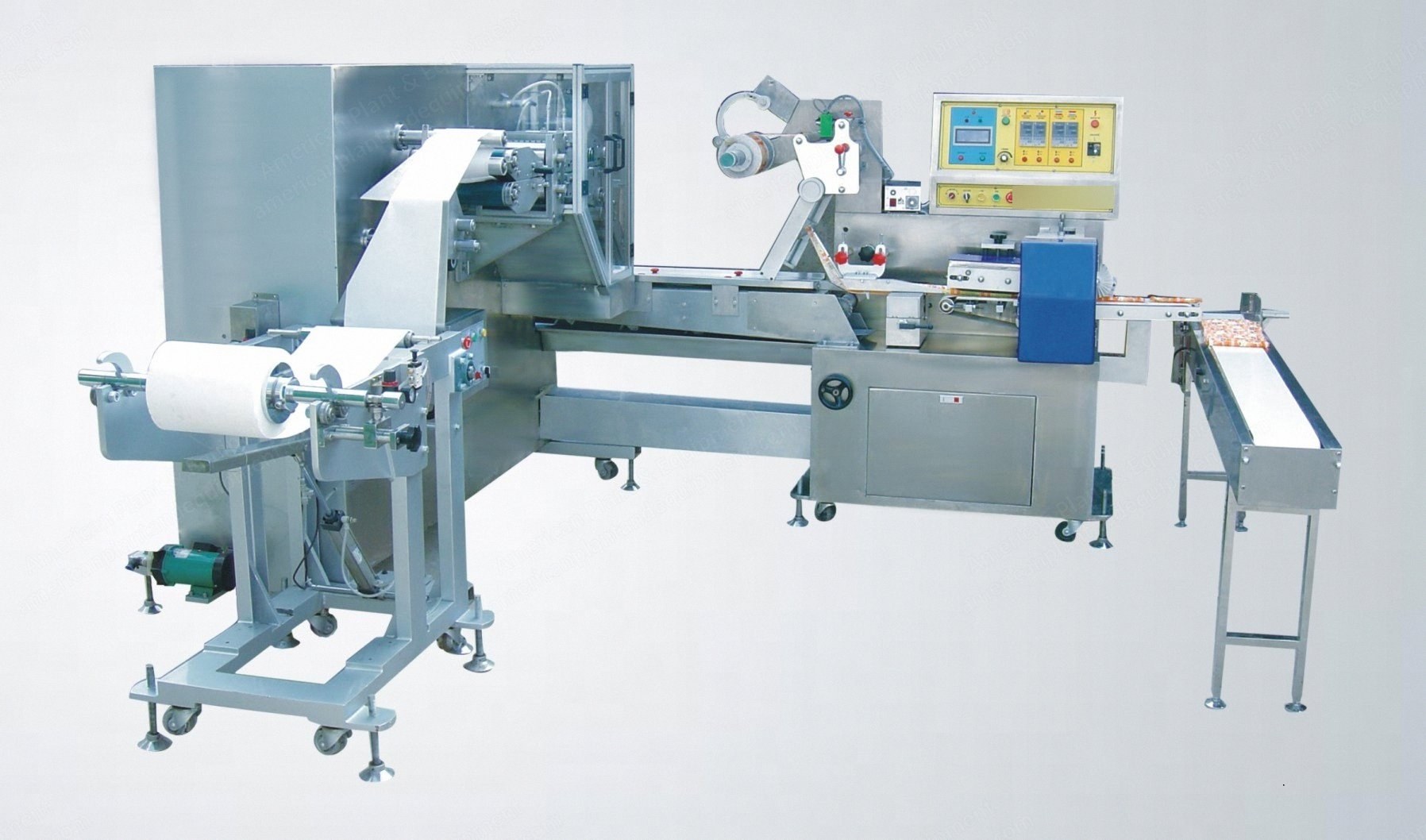 NovaStar, WP143, Roll Type Wet Wipes Machine, 200 bags/min, 600L Agitate Tank, AC 380V