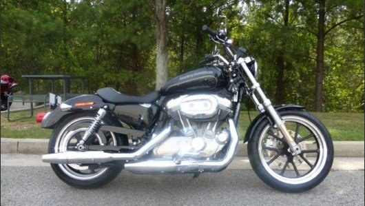 Harley-Davidson, SuperLow Sportster, 2015, 883cc, Vivid Black, 5 Miles