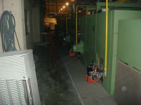 Bruckner Stenter, 1993, 5 Chambers, 2200mm Width, Natural Gas Heated, Pin and Clip