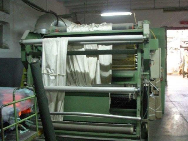 Sperotto Vertical Emerizing and Peaching Machine, 1900mm Width, 7 Rolls, 100 m/min