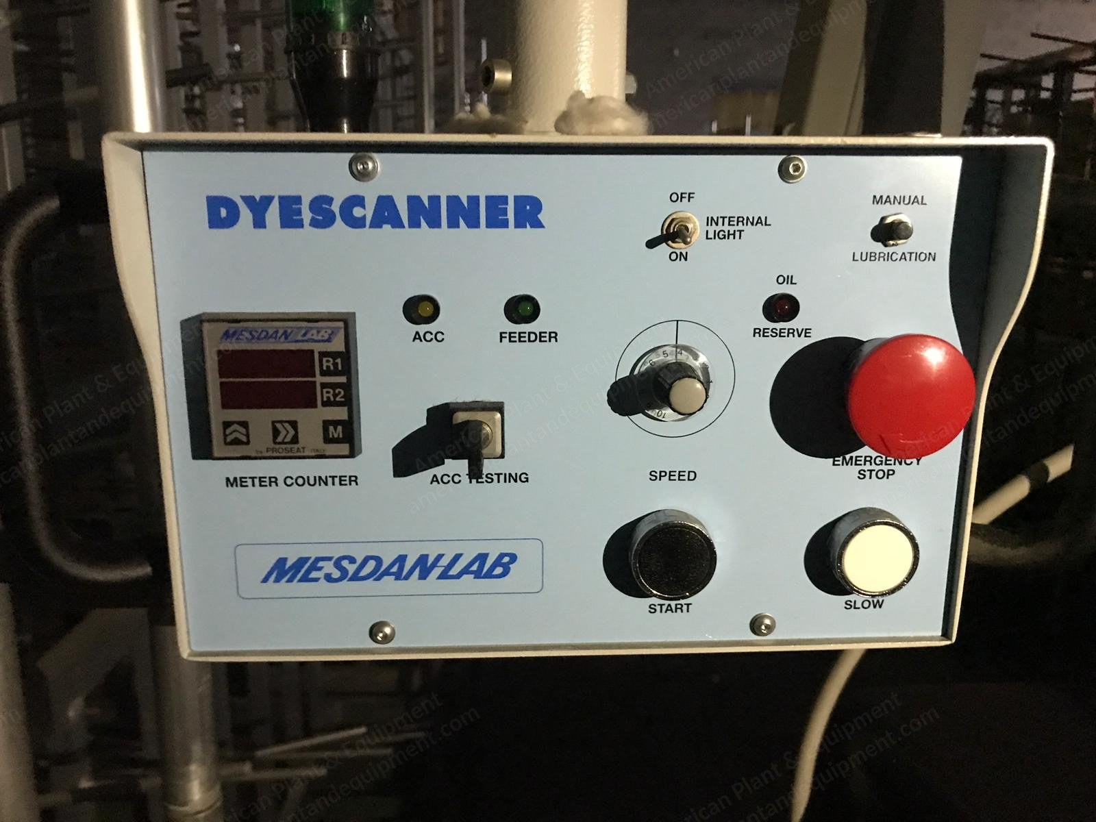 Mesdan, Lab Knitter, 2005, CE Certified, Complete with Creel