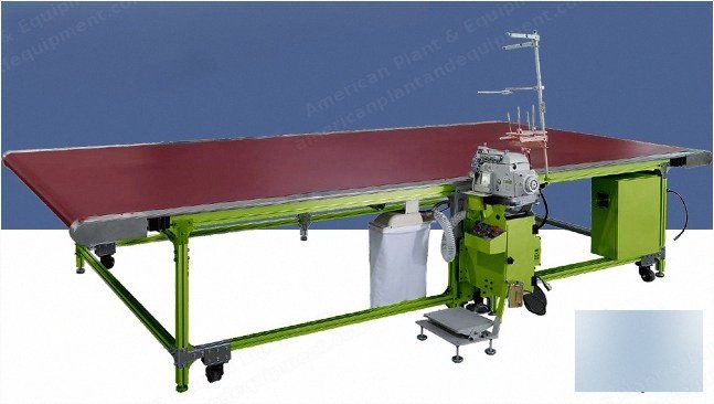 NovaStar, MB223, Cover Linear Flanging Machine, 4.0mm Flanging Width, 3000 RPM, Pegasus Head
