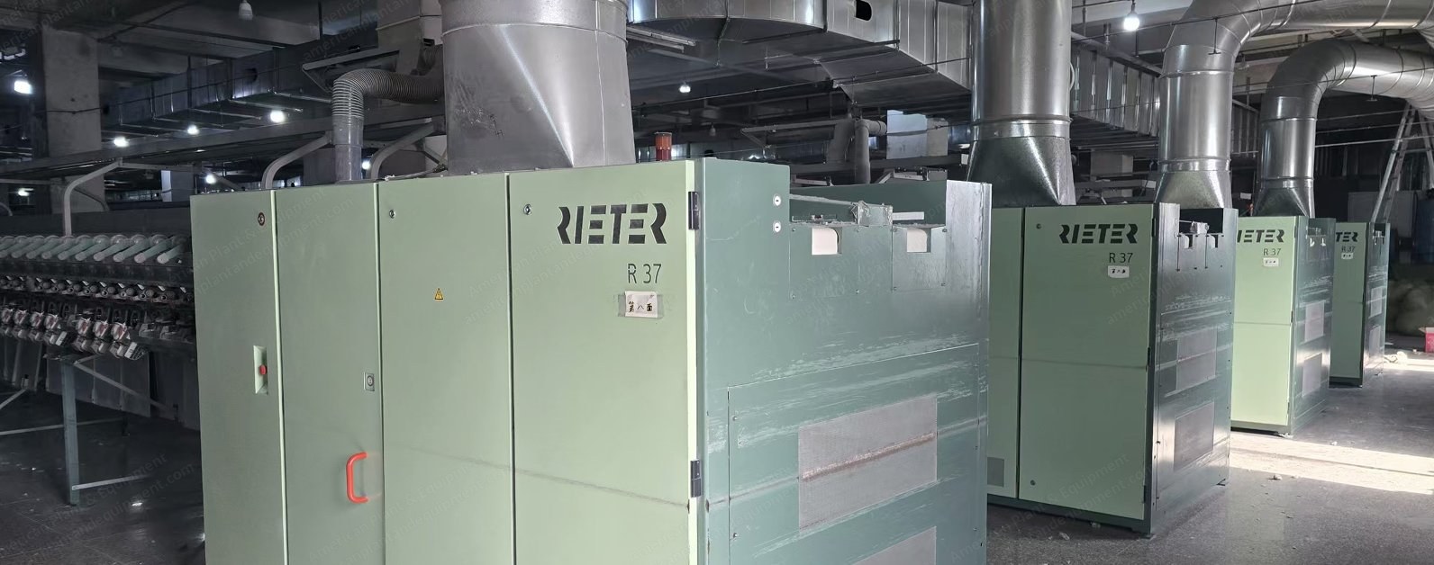 Rieter, R37, 2022, 500 Rotors, Yarn Clearer, Inverter Driver