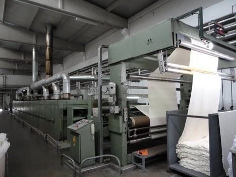 Monforts, Tenter Frame, 1996, 6 Chambers, 2400mm Working Width, Pin and Clip Chain