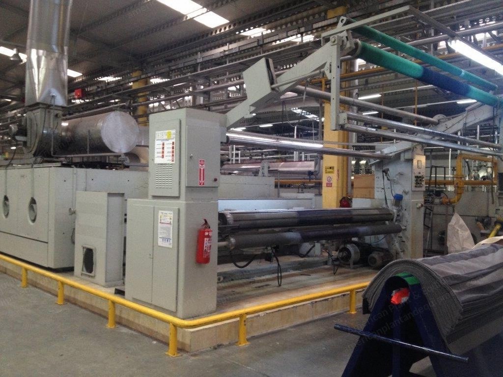 Babcock Stenter Machine, 1992, 3400mm, 6 Chambers, Maxon Burner