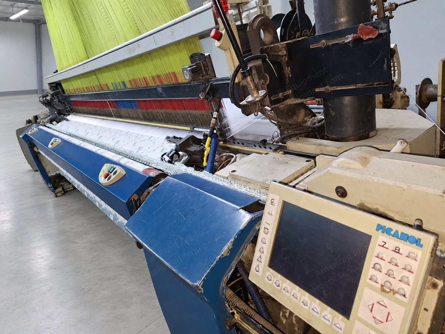 Picanol, Gammax, 2004, 3400mm Working Width, Staubli CX870 Jacquard, 2688 Hooks