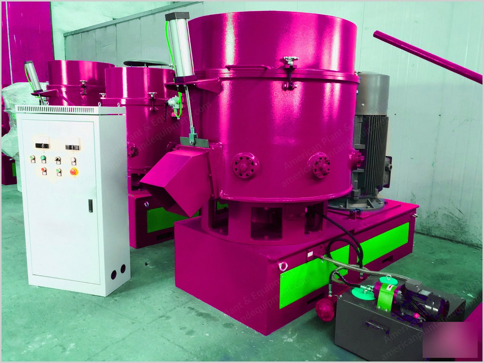 NovaStar, SG232, PP PE PET Agglomerator, Capacity 400-500 kg/hr, 110kW, 500L Volume
