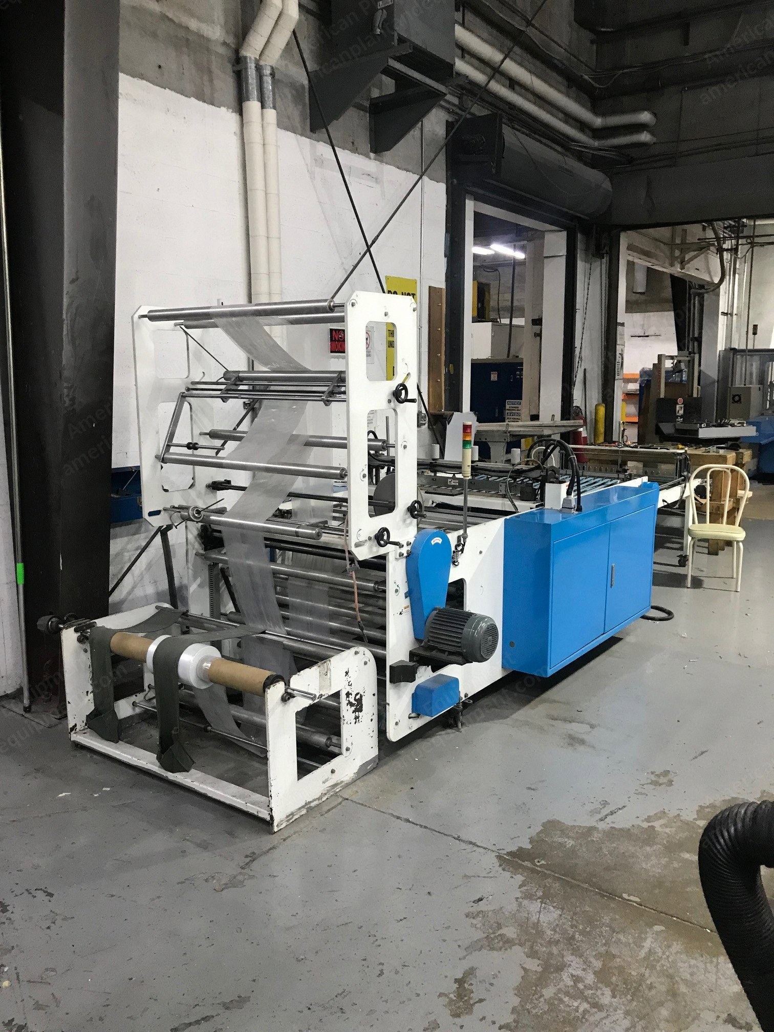 Lung Meng, LB-ASTP 1000C, 2012, Side Seal Bag Machine, 770mm Cutting Width, 200 Cycles/Min