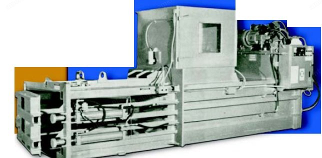 Balemaster, 660-AO, Closed-End Foam Baler, 44x30x60 Inch Bale Size, 1.5 Tons/Hr Capacity