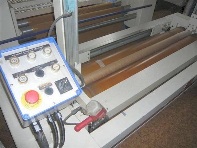 Villars, Powder Lamination Machine, 1993, 1800mm Roller Width, 1600mm Material Width, 111 kW