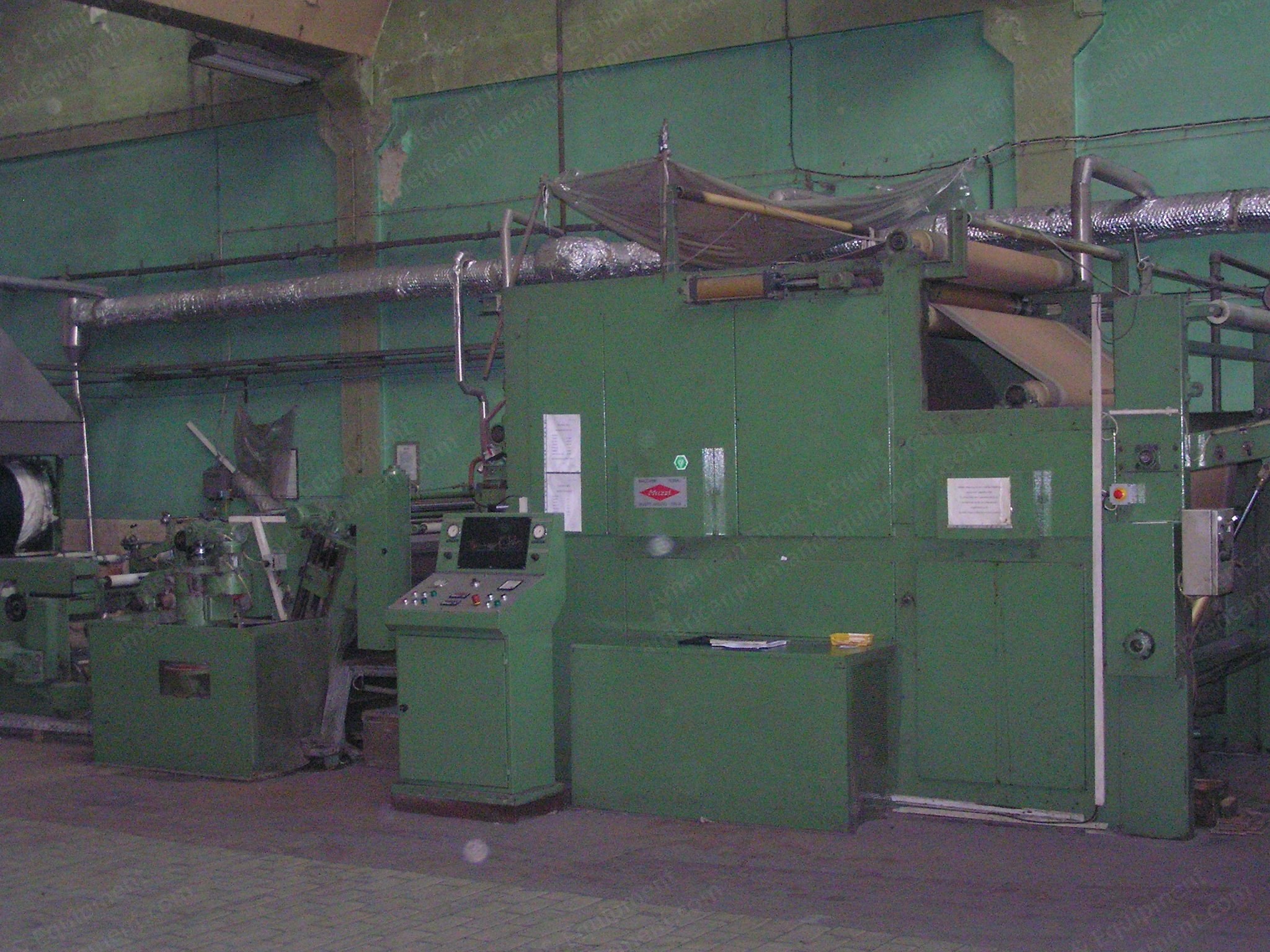 Muzzi, Sanforizing Machine, 1994, 1800mm Rubber Blanket Width, Steam-Heated
