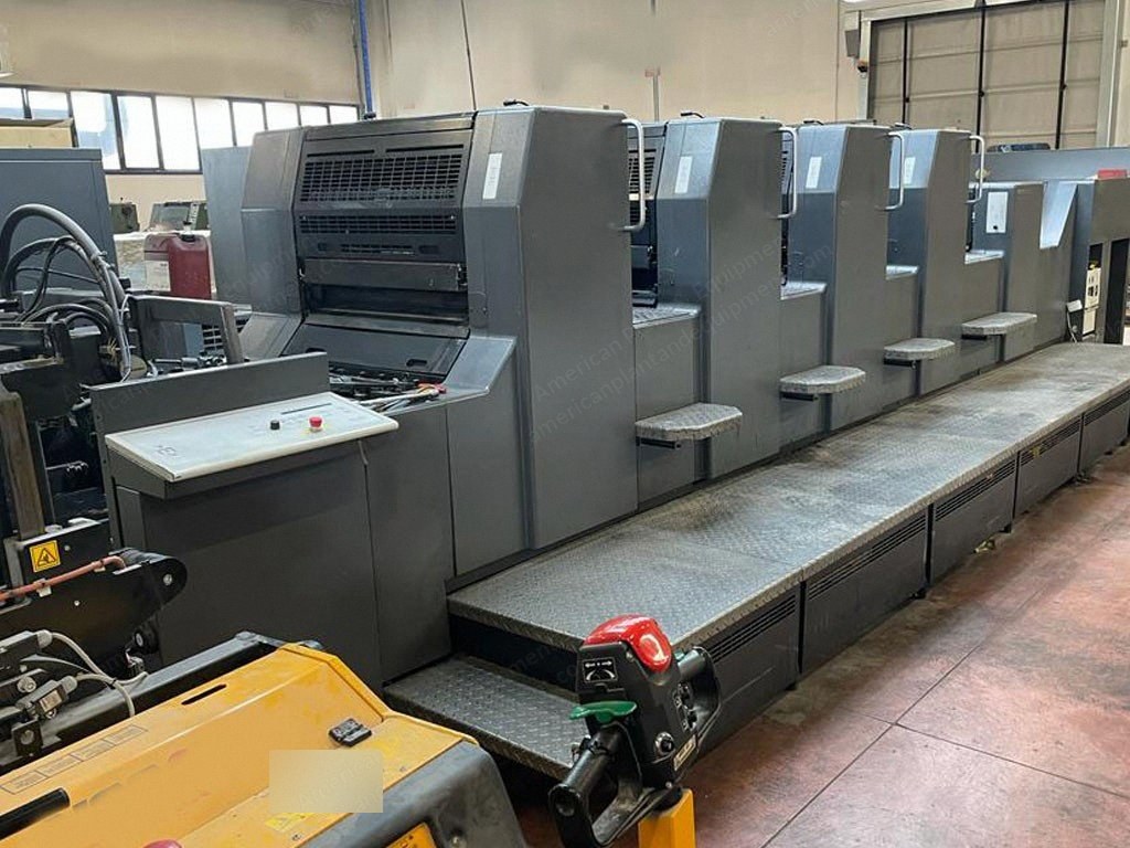 Heidelberg, SM 74-4 PH + L, 1999, 4 Colors, 50x70 cm, Dedicated Tower Coater