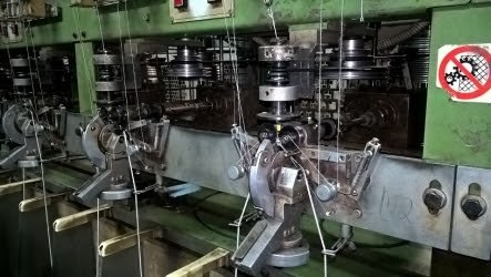 Gigliotti & Gualchieri, Acta, 1997, Chenille Machine, 96 Spindles, Ring Diameter 115mm