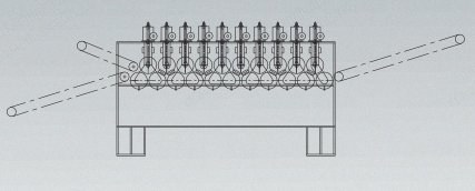 NovaStar, NN425, Non-Woven Web Drafter, Width 2200mm to 7200mm, PLC Control