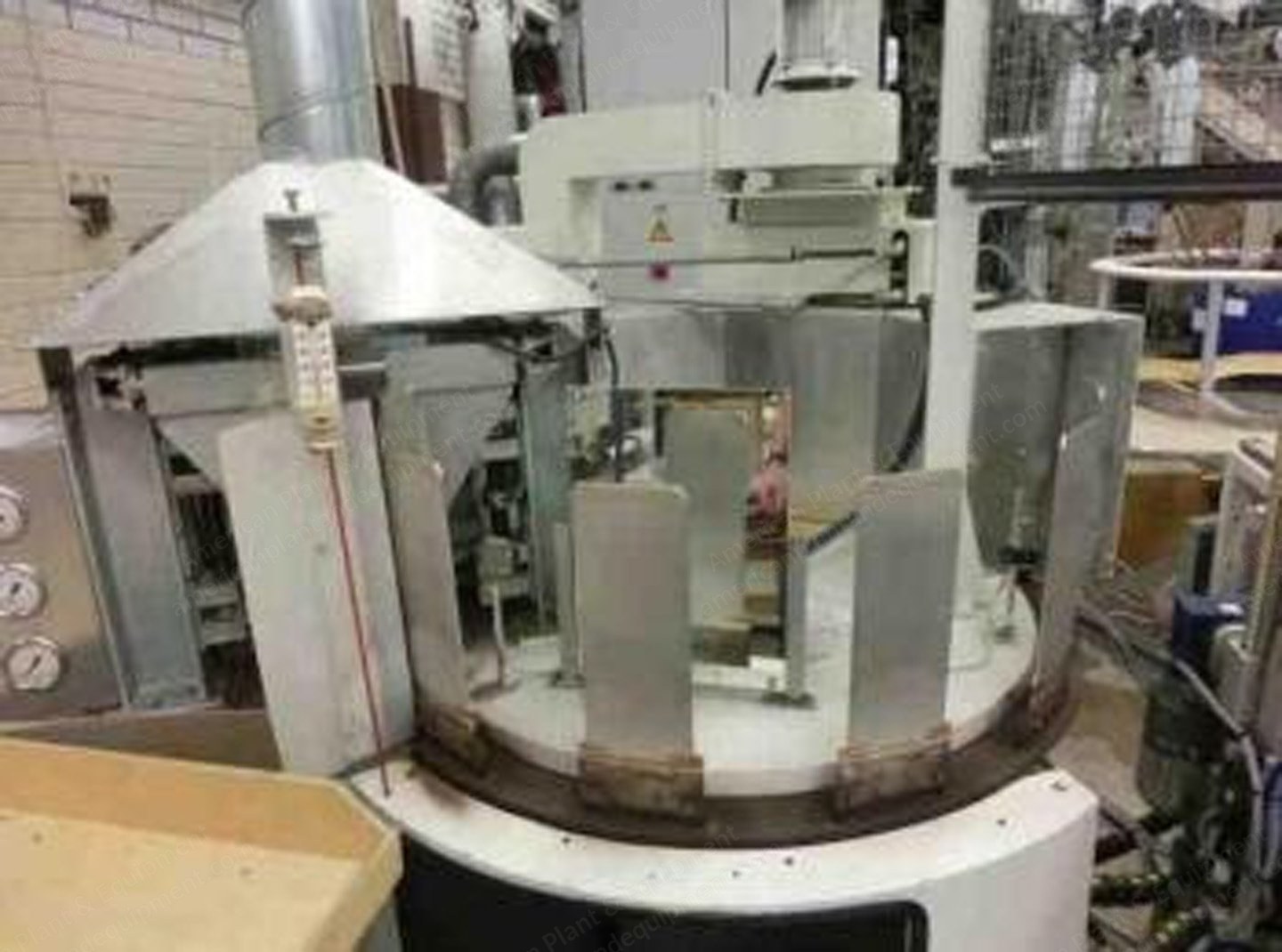 Matec, SRA Swatch Production Line, Rotary Carousel Boarding Machine, 280x110mm Straight Forms
