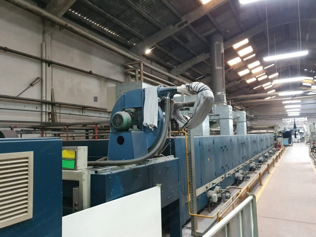 Krantz, K30, 1999, Working Width 3000mm, Pin and Clip Chain, 7 Chambers, Gas Heated