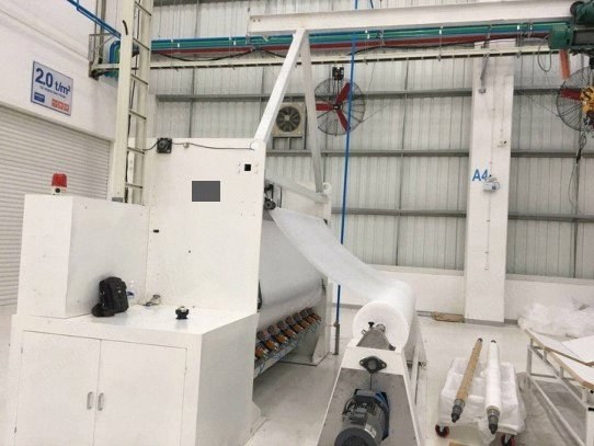 NovaStar, SR264, Slitter for PP Spun-Bonded Fabric, 3200mm Working Width, 10 Knives, 150m/min Max Speed