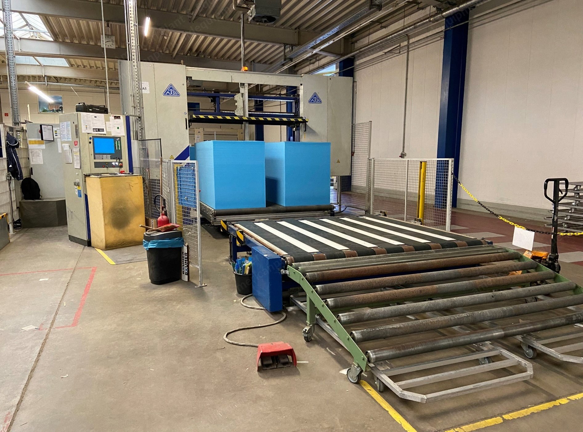 Baumer, OFS-HE3, 2007, CNC Foam Cutter, Cut Length 2750mm, PNC55 Drive