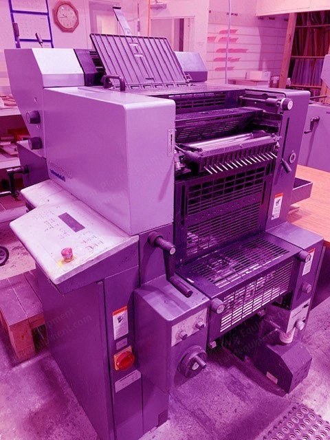 Heidelberg, PM46-2NP, 2010, 2 Colors, Numbering and Perforating, 24.5 Million Impressions