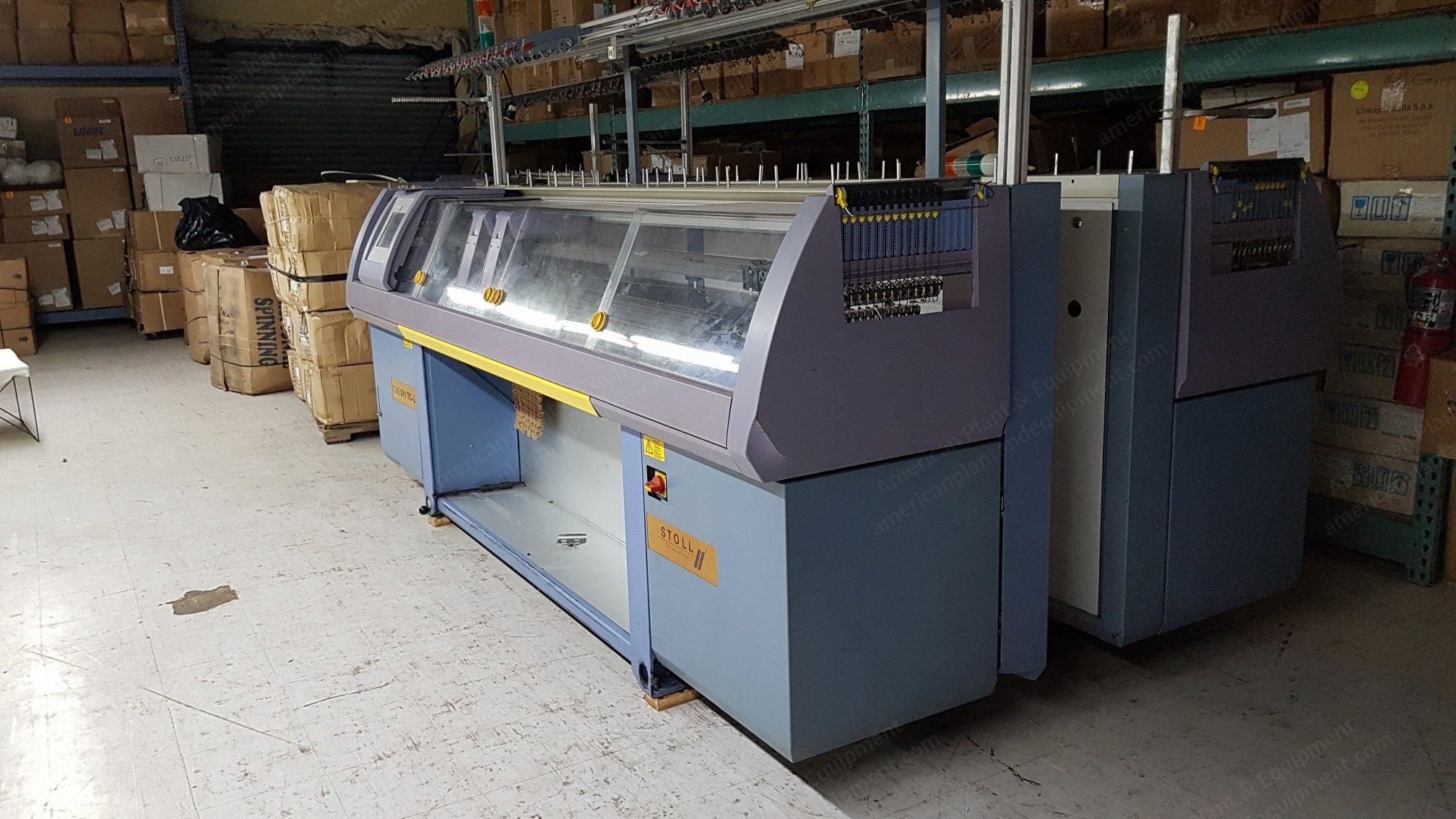 Stoll, CMS 311TC-L, 12 Gauge, 72" Working Width, Trimming Machine