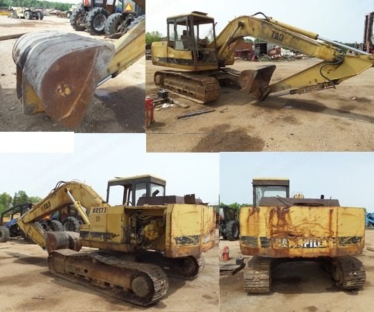 Caterpillar, E120B, 1989, Crawler Excavator, 3749 Hours