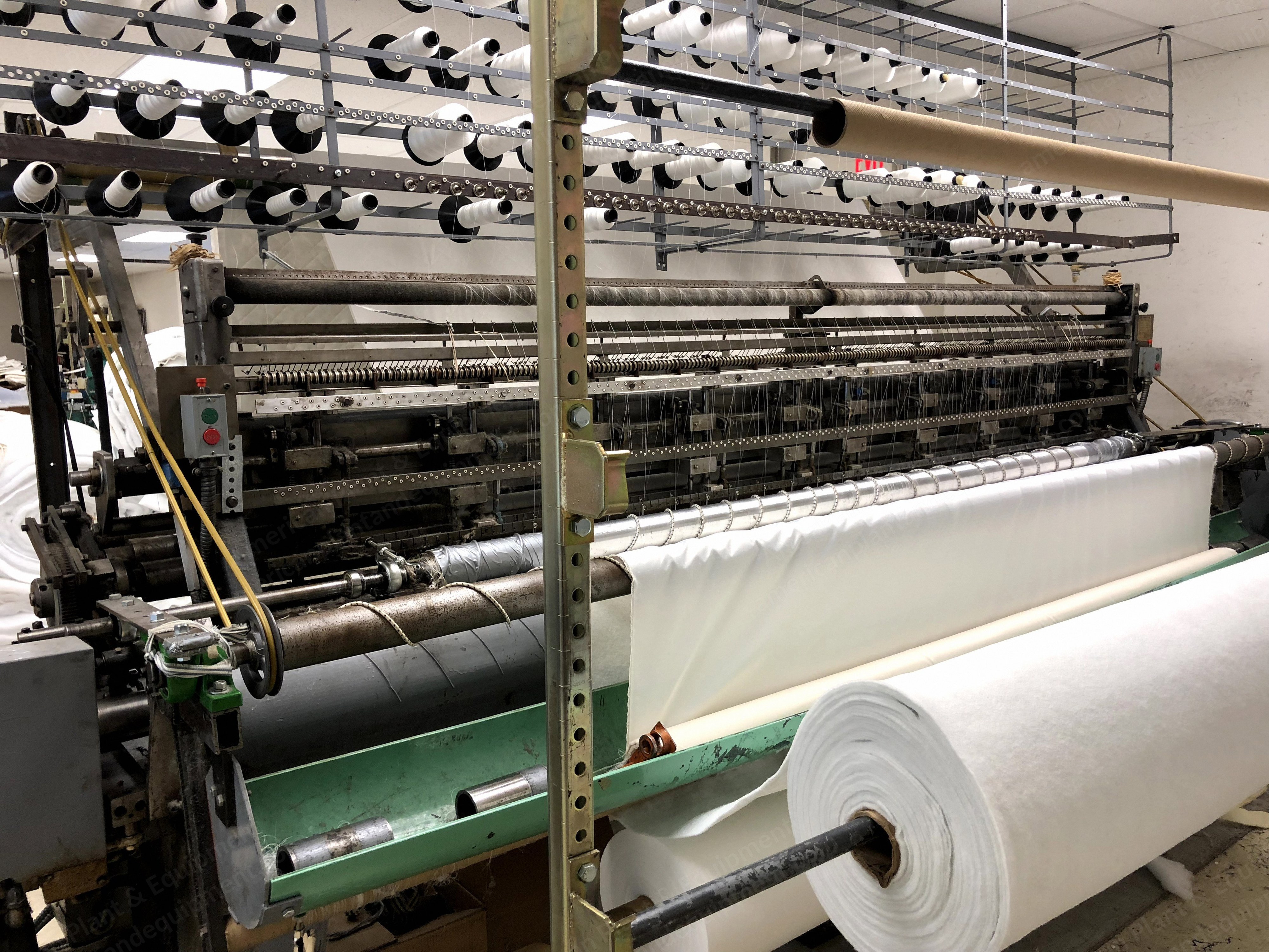 Pathe, 6500, 120 Inch Quilting Machine, #10 Bobbin, 2 Bar 1x3, 550V
