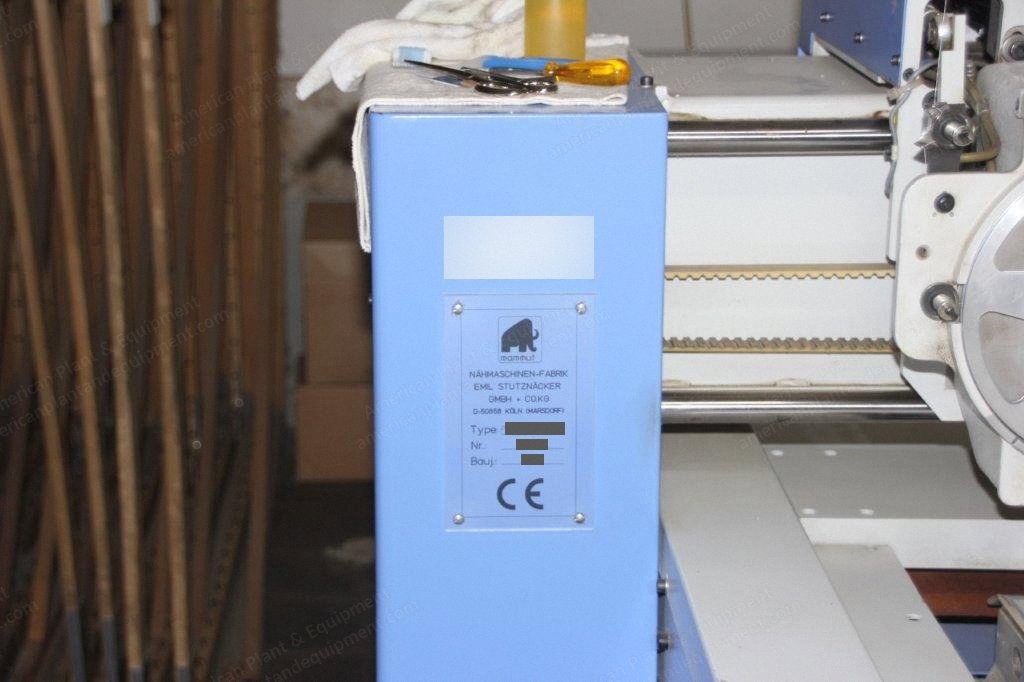 Mammut, P1S 340 CNC 601, 1999, Single Needle Quilter