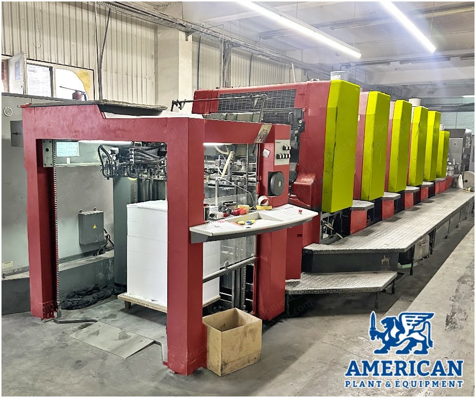 Heidelberg, CD 102-5+L, 2001, 5 Colors with Coating, CP2000, Autoplate