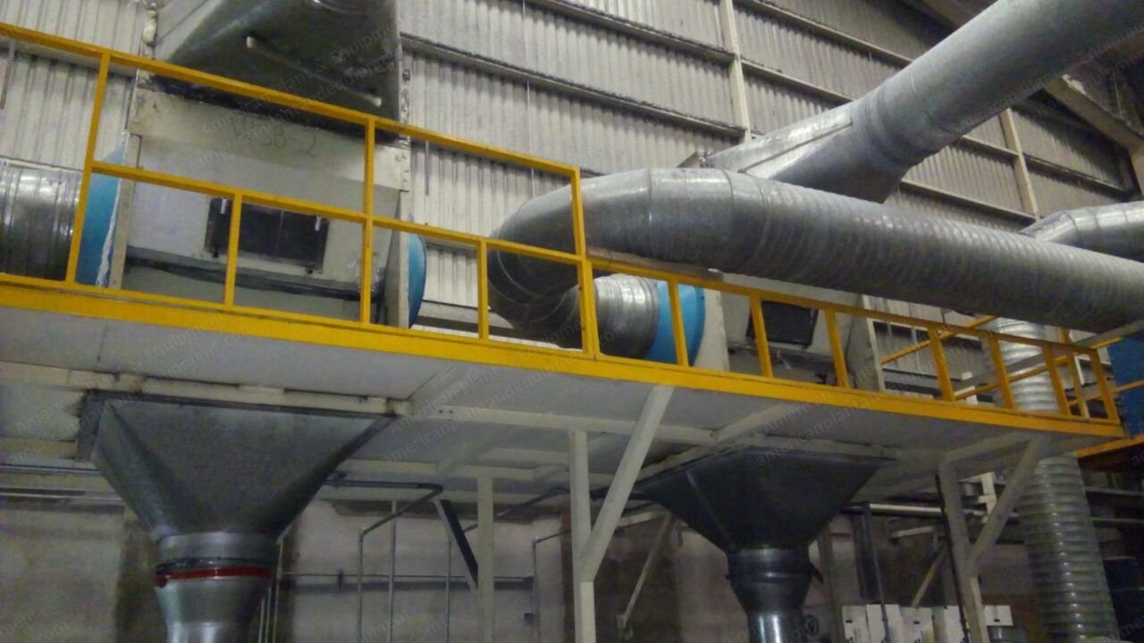 Luwa, WSB, Condensors (Waste Separators), Max. Air Volume Flow 16,000 m3/h