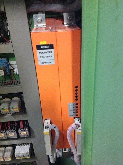 Rieter, C50, 1993-1995, 40" x 48" Can Size, Automatic Can Changer, Rieter AC7 Chute Feed