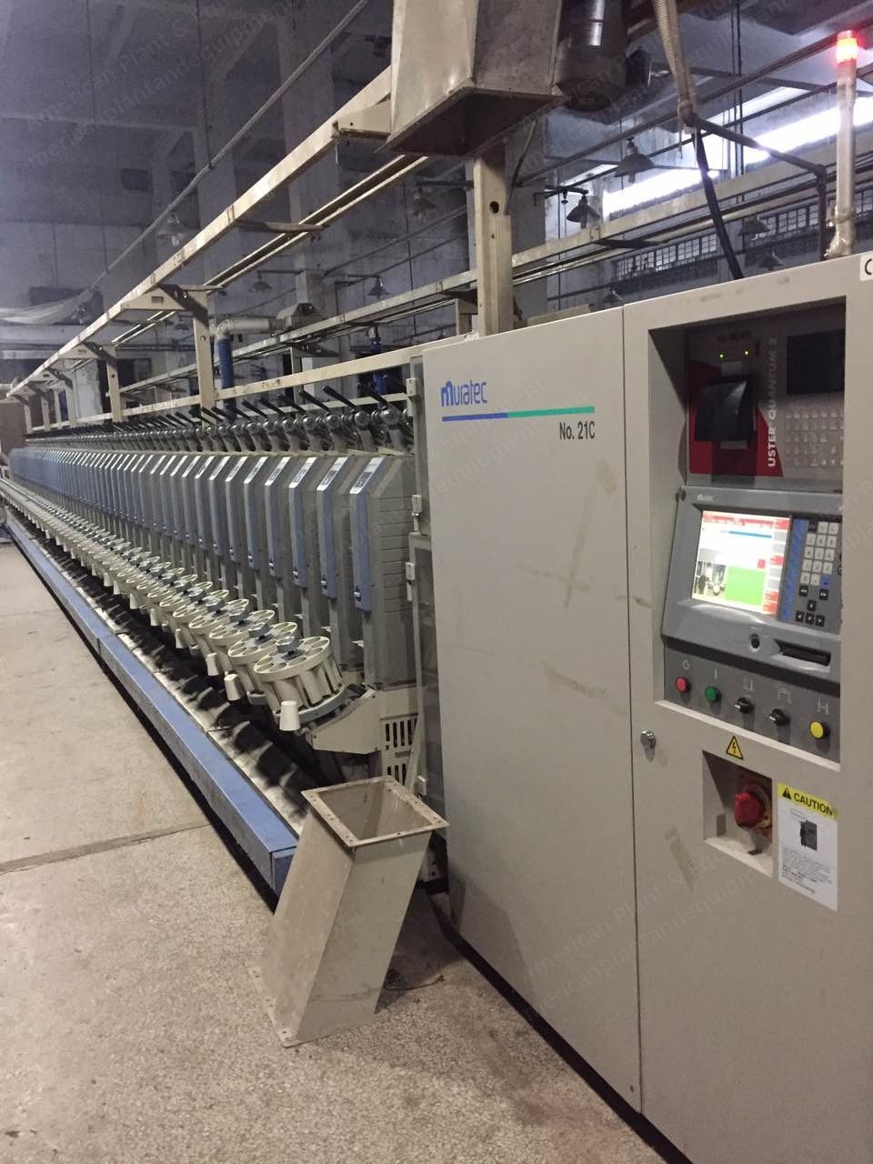 Murata, 21C, 2005, 60 Spindles, Waxing, G2Z Splicer, Uster Quantum 2