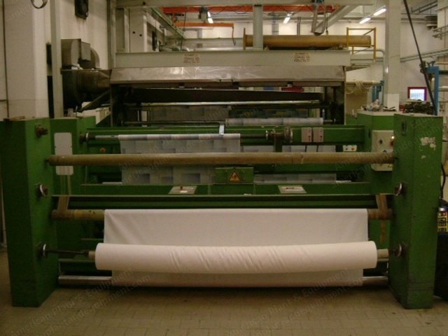 Lemaire Transfer Printing Machine, 1992, 3200mm Width, 800mm Cylinder Diameter, Electric Heat