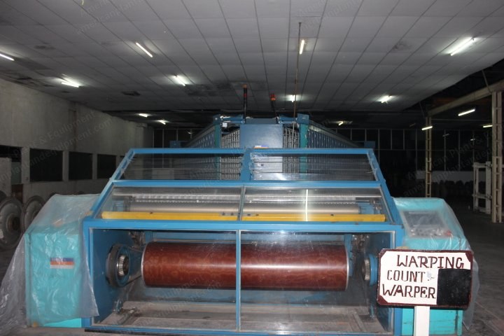 Sucker Muller, Z 14, 2005, Sizing Machine with Benninger Direct Warper, Width 3400mm, 14 Drying Cylinders, 2 Sow Boxes