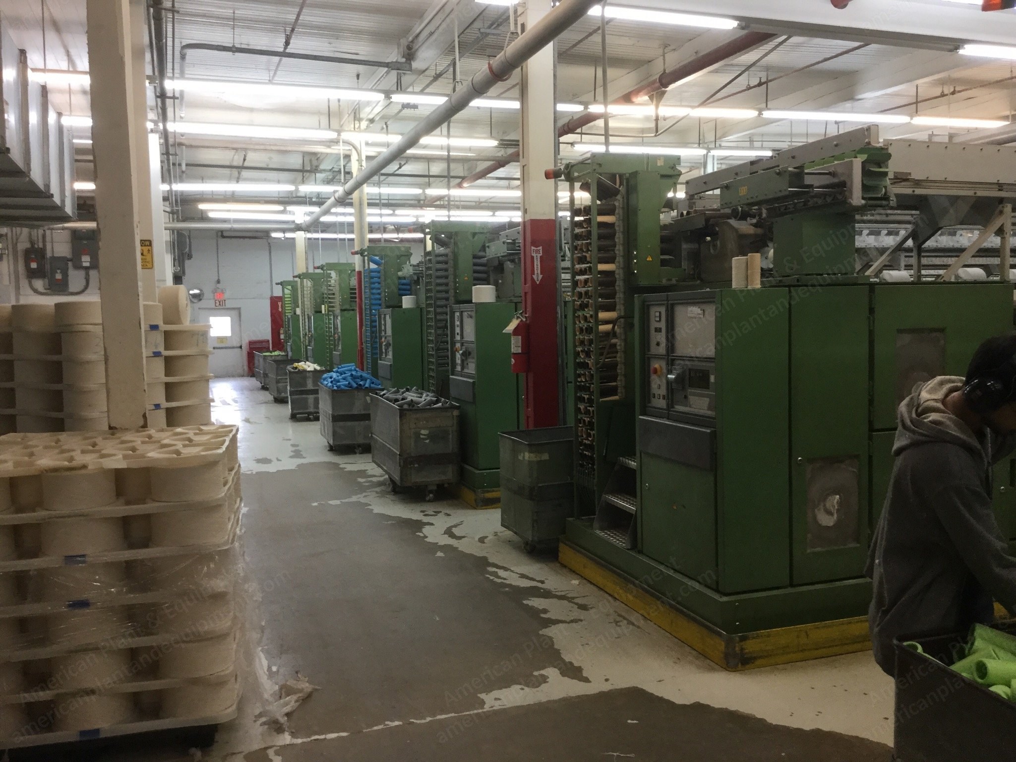 Schlafhorst, SE-9 SRZ ACO 288, 1995, 216 Rotors, Corolab B Yarn Clearing, 2 Piecer Robots