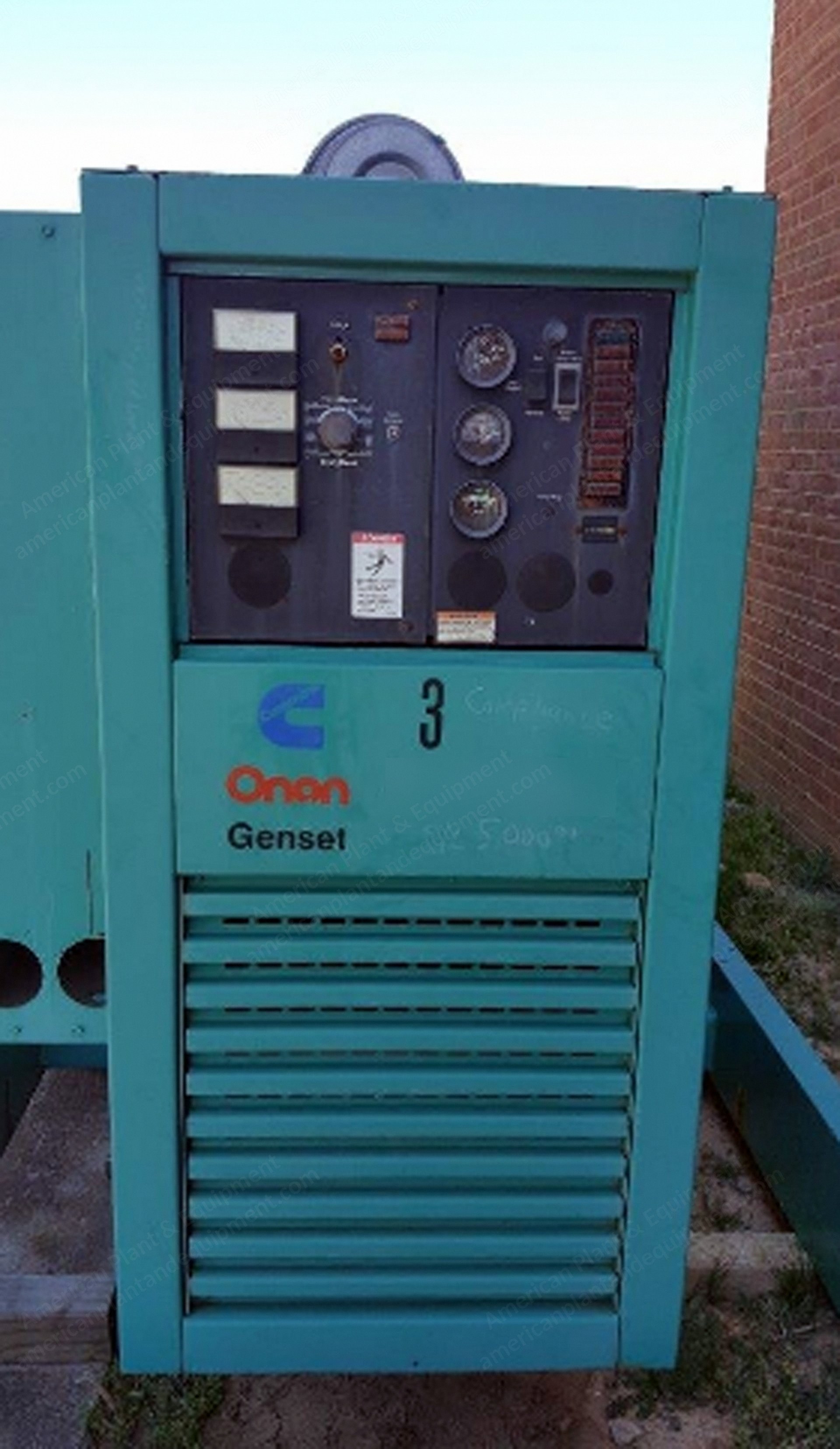 Cummins, KTA19, 1993, 500kW, 480V, 60Hz, Diesel Generator Set