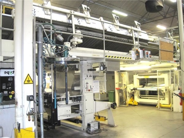 Polytype, Duplex Dry Laminating Solvent Machine, 1997, 1280mm Max Width, 250m/min