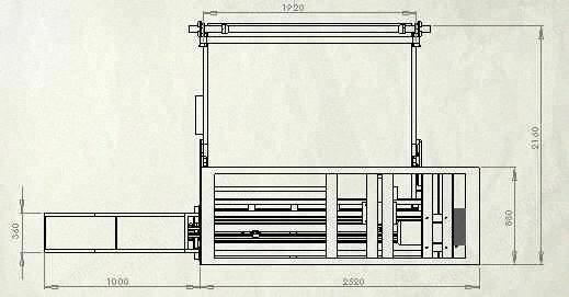 NovaStar, MP165, Mattress Roll-Packing Machine, Max Height 16 Inches (410mm), Exit Diameter 47cm