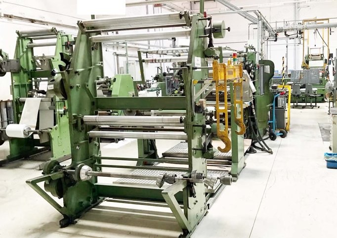 Windmoller + Holscher, Triumph 3A, 1965, SOS Block Bottom Bag Machine, 3-Ply, 55 bags/min, Bag Width 140-320mm