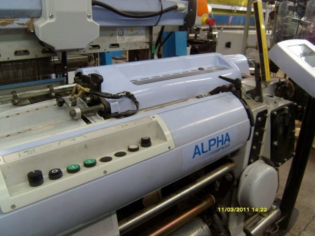 Somet, Alpha High Drive, 2006, 3600mm, Staubli Electronic Dobby 2670B, 4 Weft Feeders